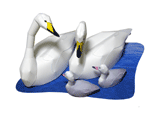 Paperccraft of Wooper Swan